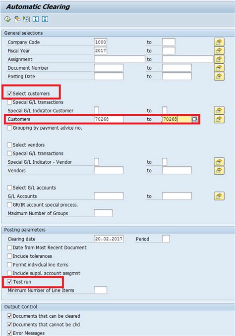 select the clearing step you would like to use the customer module. . What is automatic clearing in sap